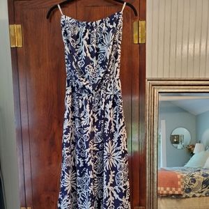 Lilly Pulitzer strapless romper
